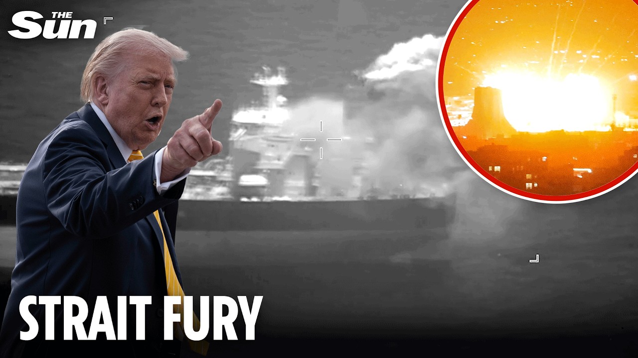 Furious Trump erupts over Hormuz demands as US blasts Iranian tankers