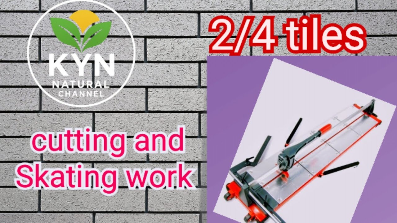 2 /4 tiles cutting and Skating work live 👌