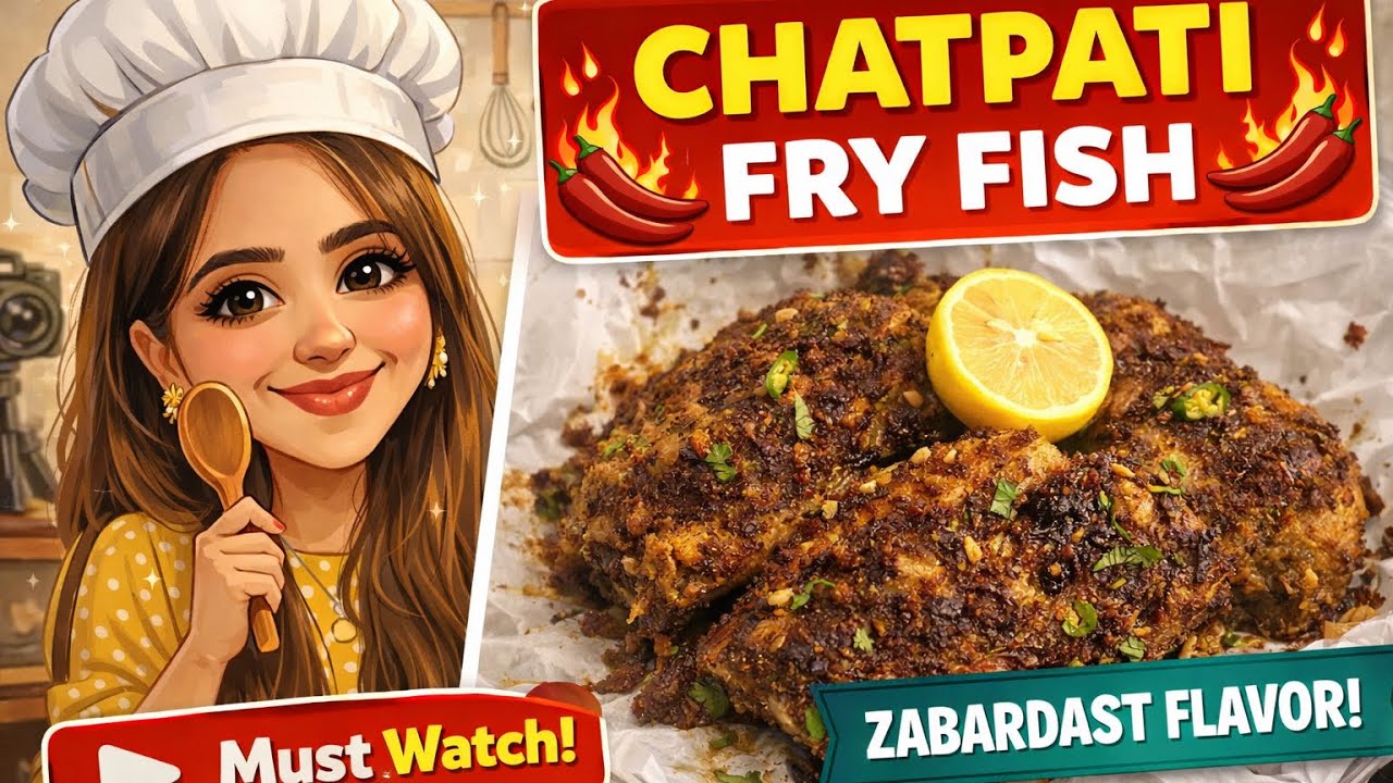 Chatpati Fry Fish🐟 