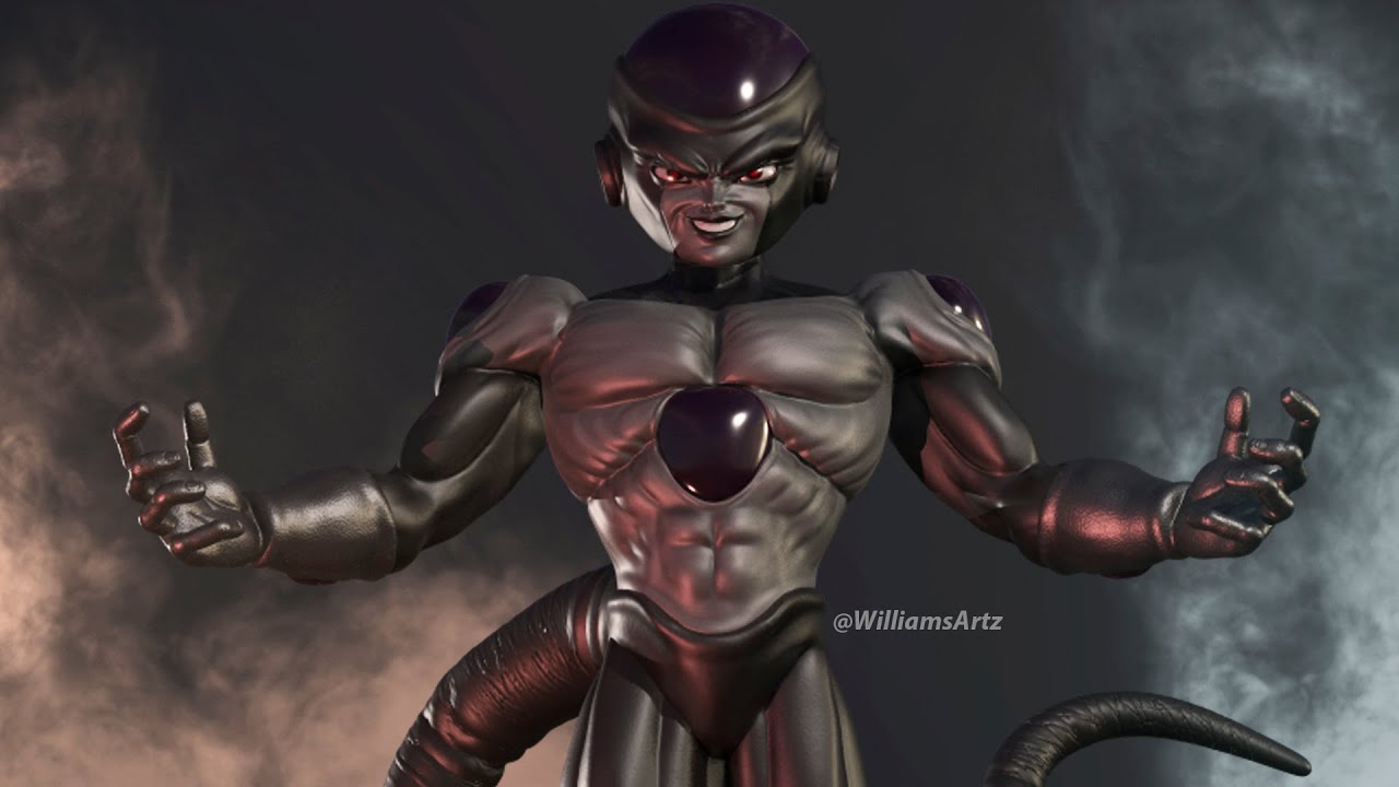 black freezer zbrush modelo 3D