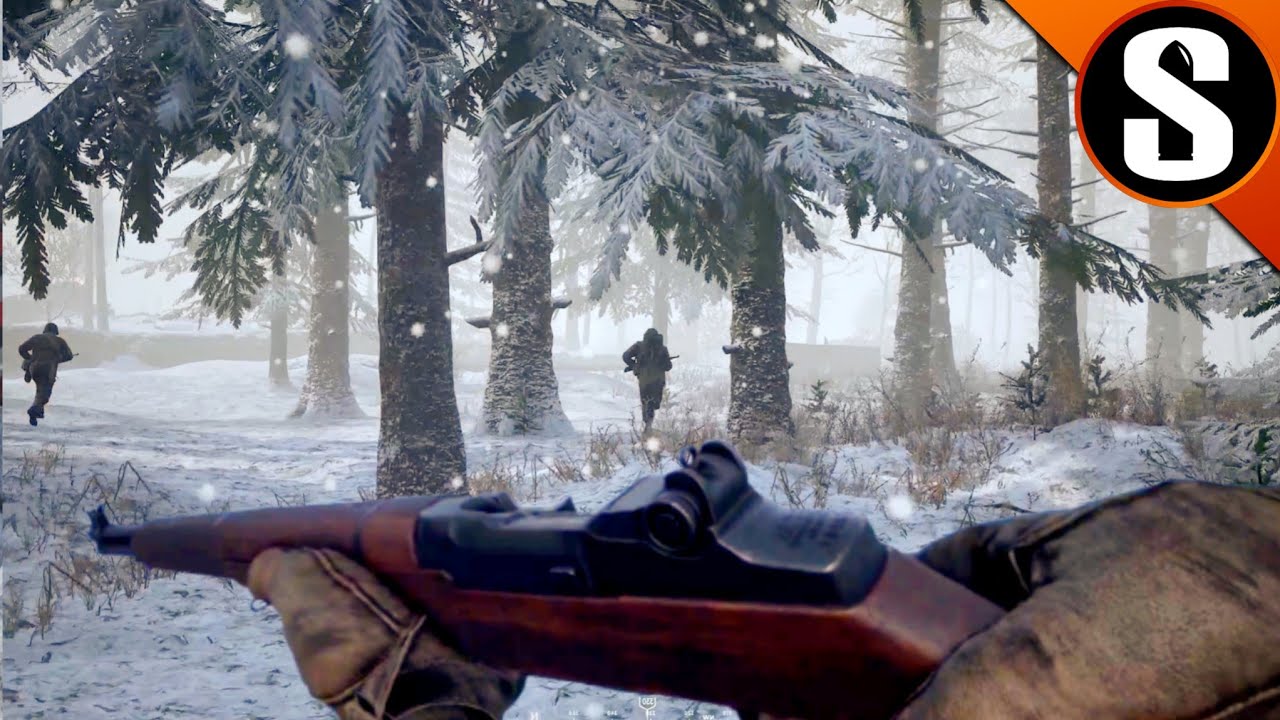 Геймплей Hell Let Loose - Elsenborn Ridge (новая карта)!