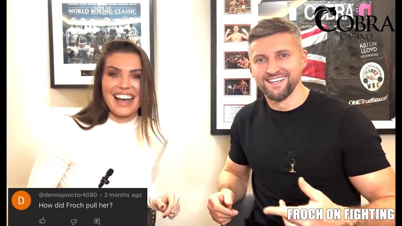 Is Carl Froch's Wife Out Of His League???