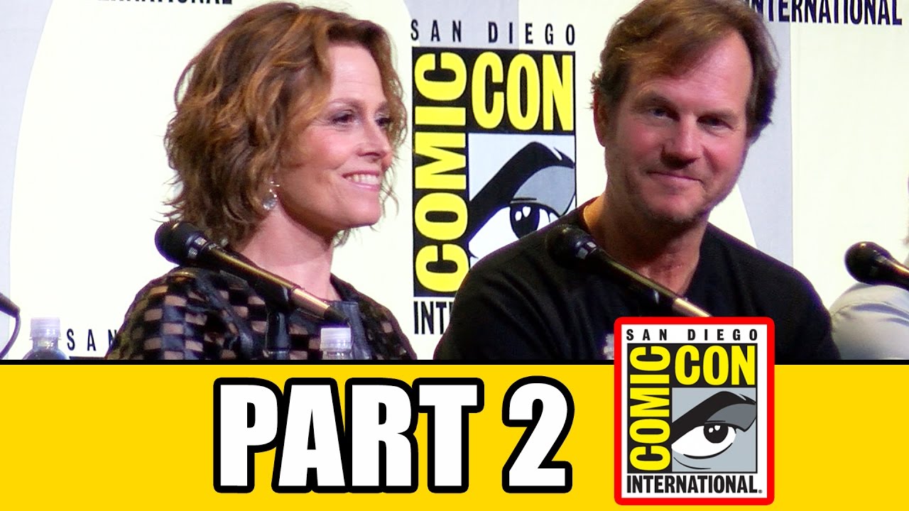 ALIENS 30th Anniversary Comic Con Panel (Part 2) - Sigourney Weaver, Bill Paxton
