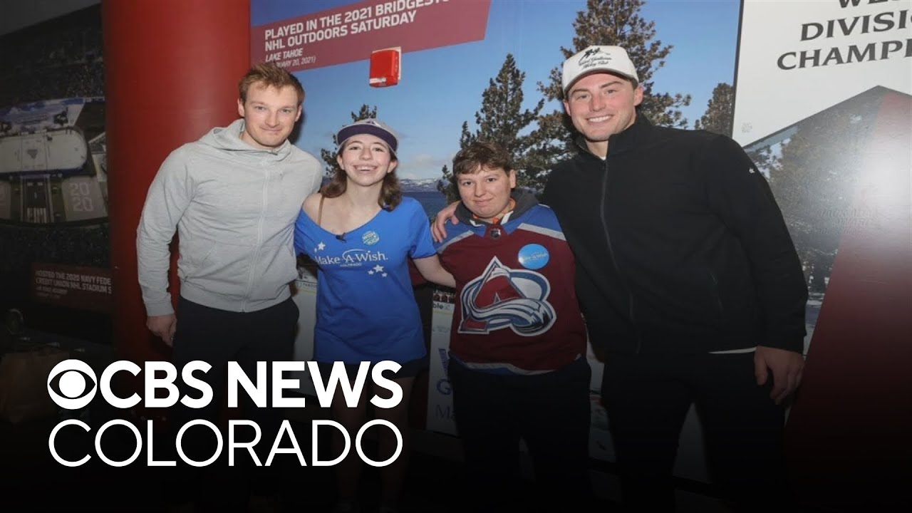 Colorado Avalanche make teen cancer survivor's dream come true through Make-A-Wish