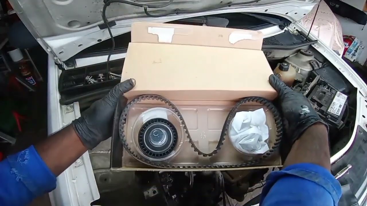 Timing Belt Service On A Nissan NP200 K7M!