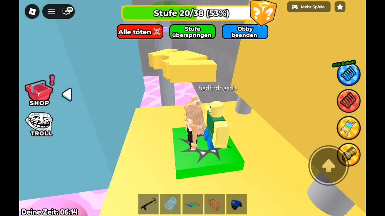 Entkomme dem  Wäscherei-Obby ! (Neu) #roblox #obby 