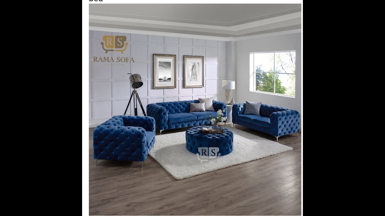 sofa kancing seribu - Rama sofa