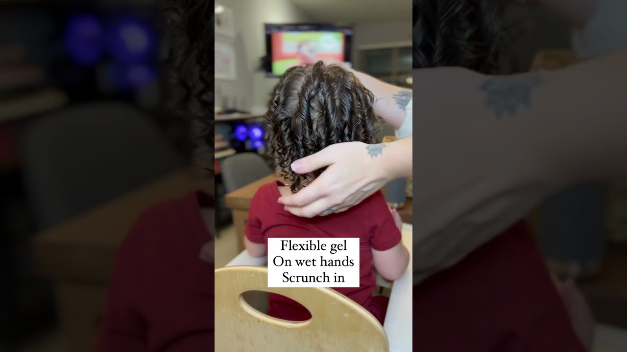 Toddler Curly Hair Routine (After a Wash)