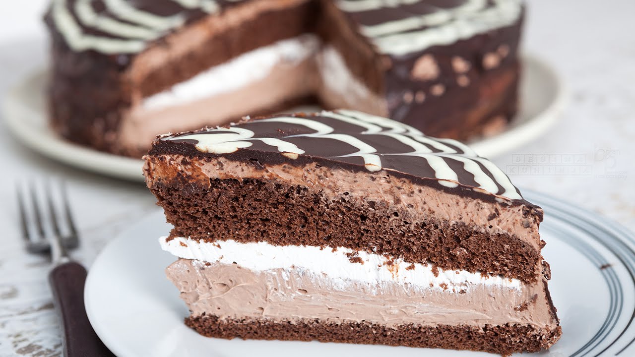 Milka čokoladna torta - Milka chocolate cake recipe - Bebina kuhinja - Domaći video recept