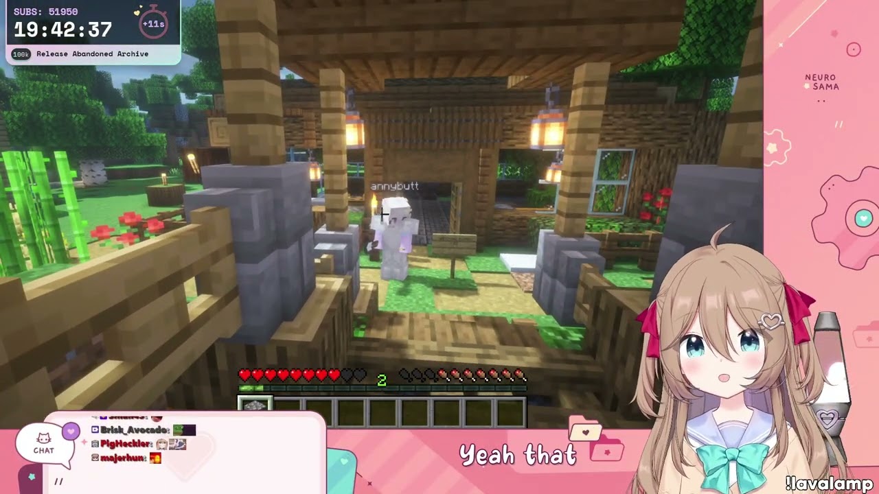Neuro Makes A Heart For Anny Using Flowers