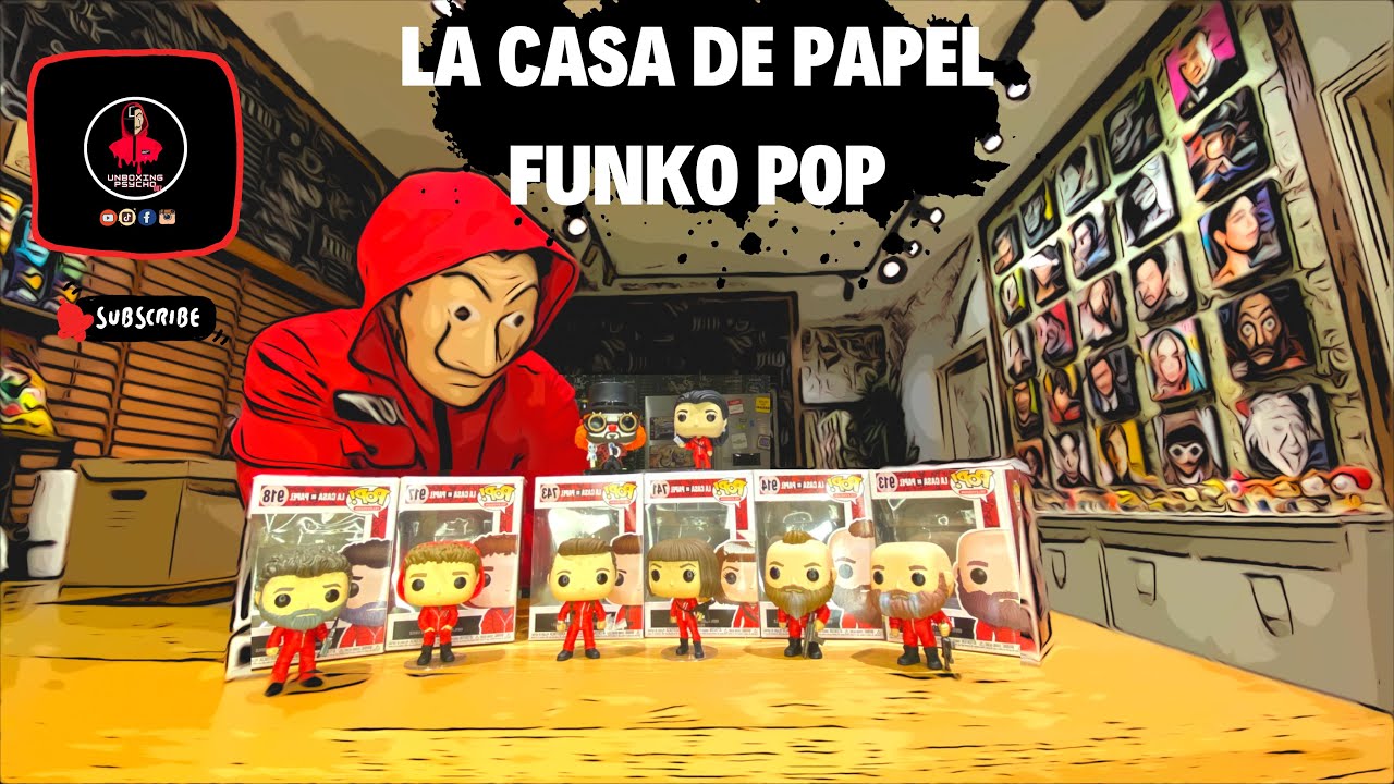 La Casa De Papel Funko Pop Unboxing.