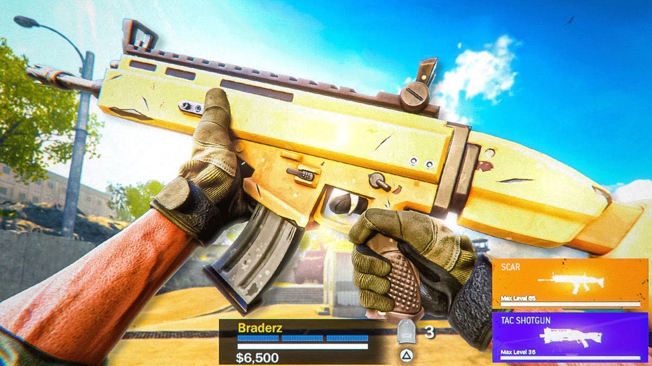 Warzone, но с FORTNITE GUNS