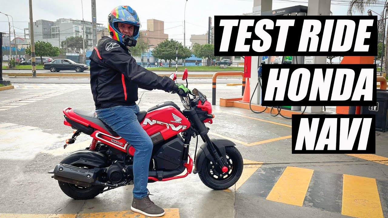 TEST RIDE #053 / HONDA NAVI SPORT 110 CC / HONDA DEL PERÚ / CARLOS PALOMINO