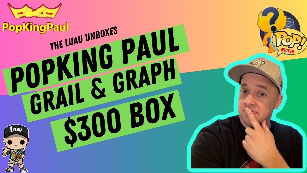POPKING PAUL $300 GRAILS/ GRAPHS MYSTERY BOX #2