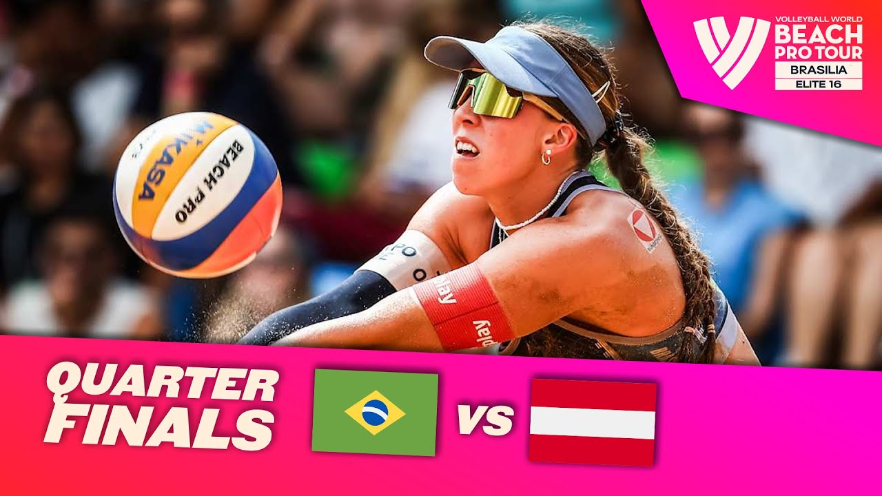 Ana Patrícia/Duda vs. Klinger D./Klinger R. - Quarter Final Highlights | Brasilia 2025 #BeachProTour