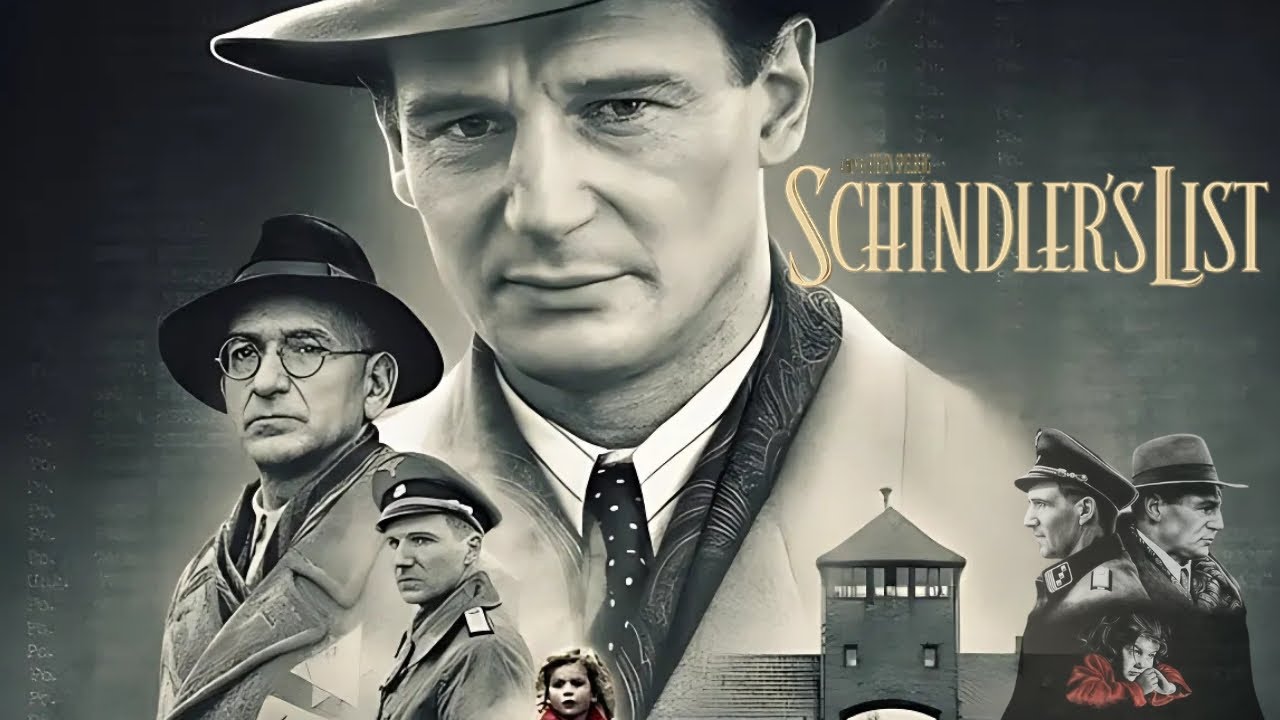 Schindler's List (1993) Movie || Liam Neeson, Ben Kingsley, Ralph Fiennes || Review and Facts