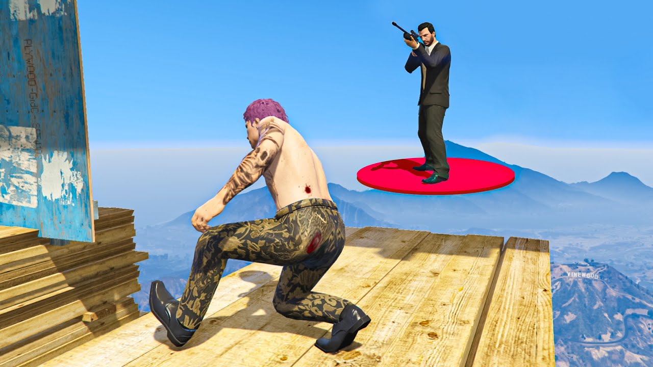 UCIEKINIERZY vs SUPER SNAJPERKI (GTA 5 Online)