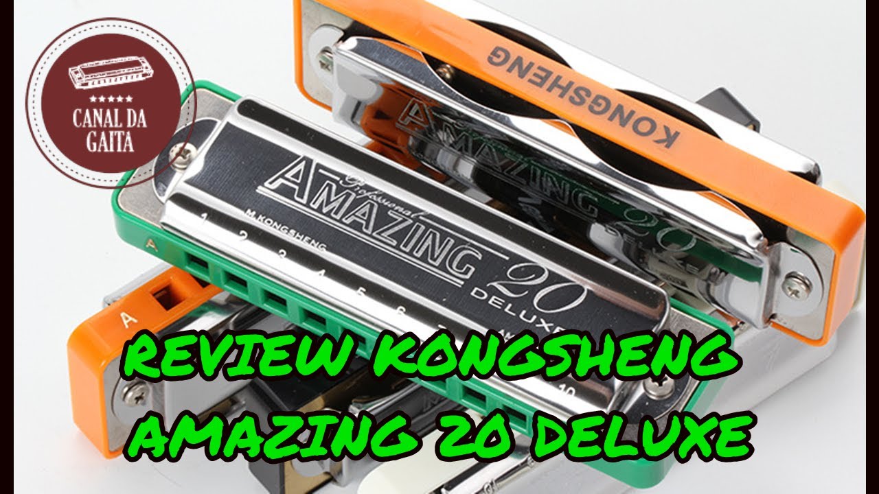 REVIEW - HARMÔNICA AMAZING 20 DELUXE - KONGSHENG