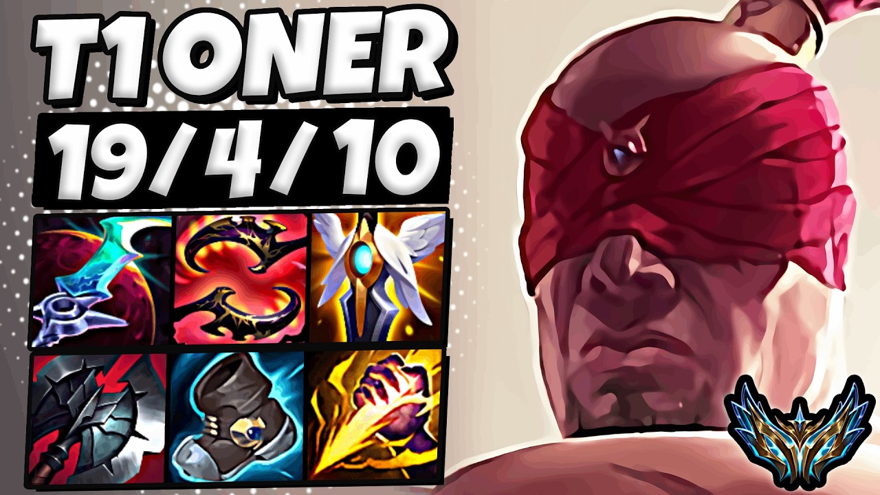 T1 Oner Lee Sin vs Karthus [ Jungle ] Korea Challenger 2092 LP | Patch 26.16