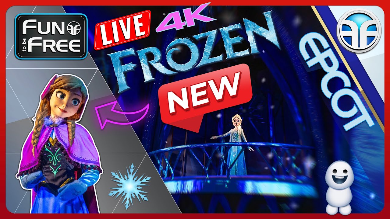 🔴 LIVE: Frozen Ever After Ride + Fireworks! Finding Elsa and Anna at EPCOT! (Walt Disney World) [4K]