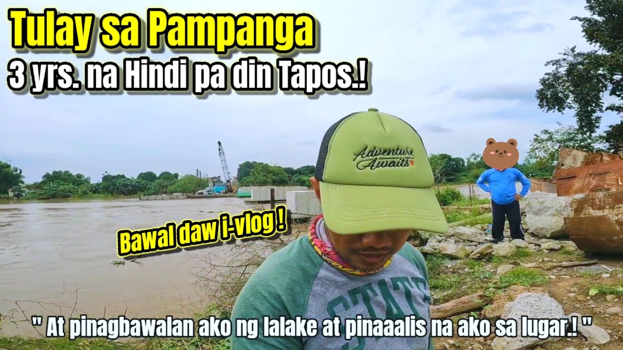 TULAY SA PAMPANGA 3 YRS. NG GINAGAWA HINDI PA DIN TAPOS.!