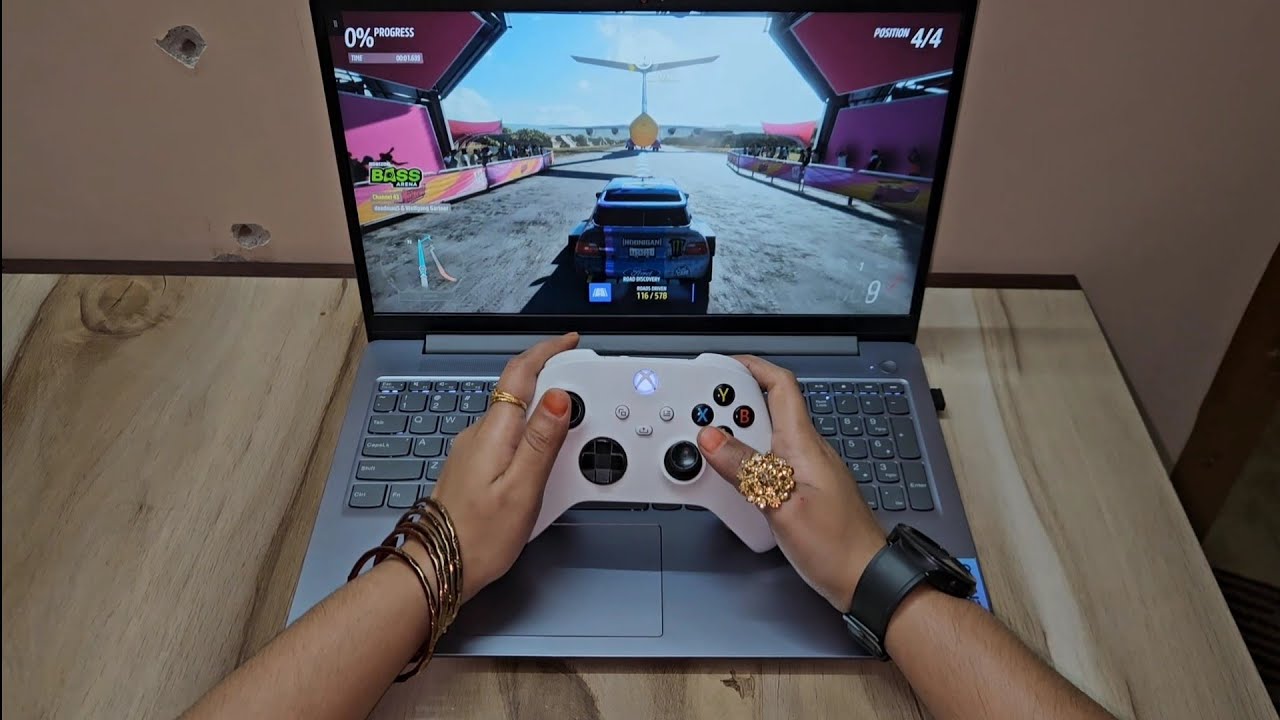 Forza Horizon 5 Race with Plane 😍 on my Laptop