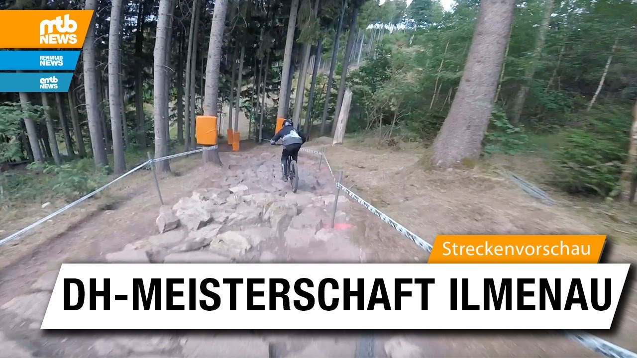 Downhill-DM 2022 Ilmenau – Streckenvorschau