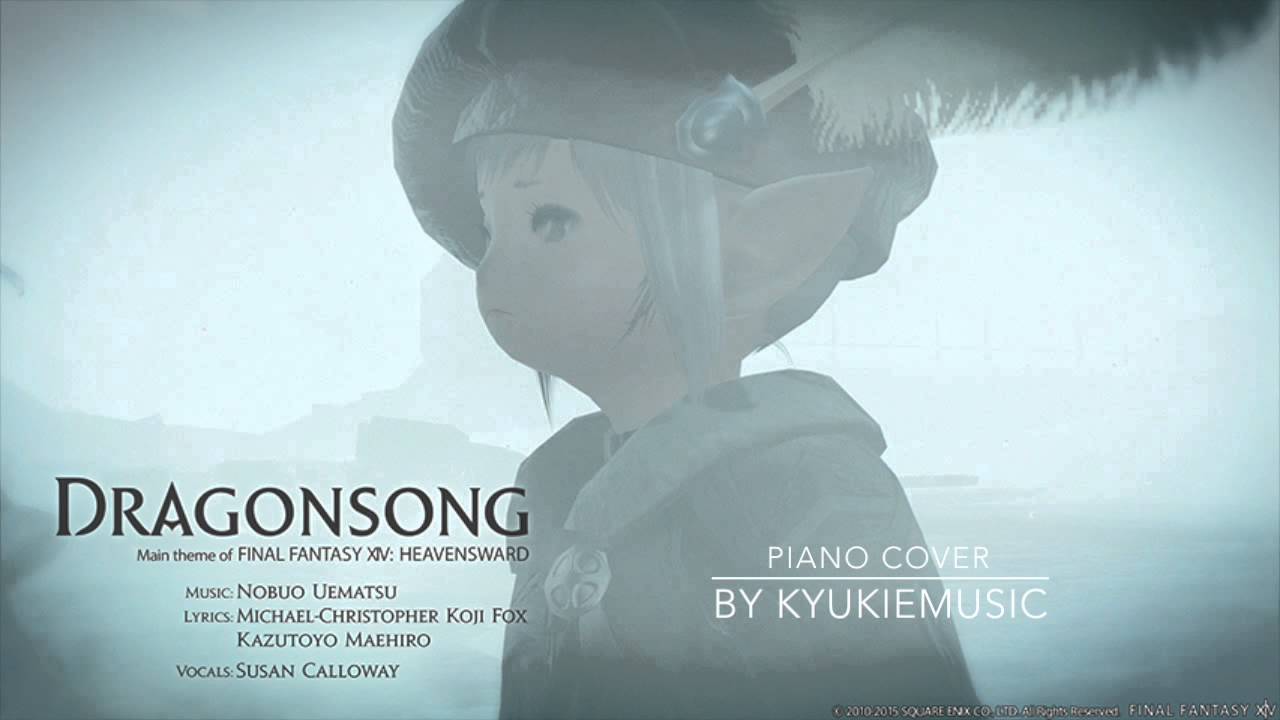 Dragonsong [Theme from FFXIV: Heavensward] (piano cover)