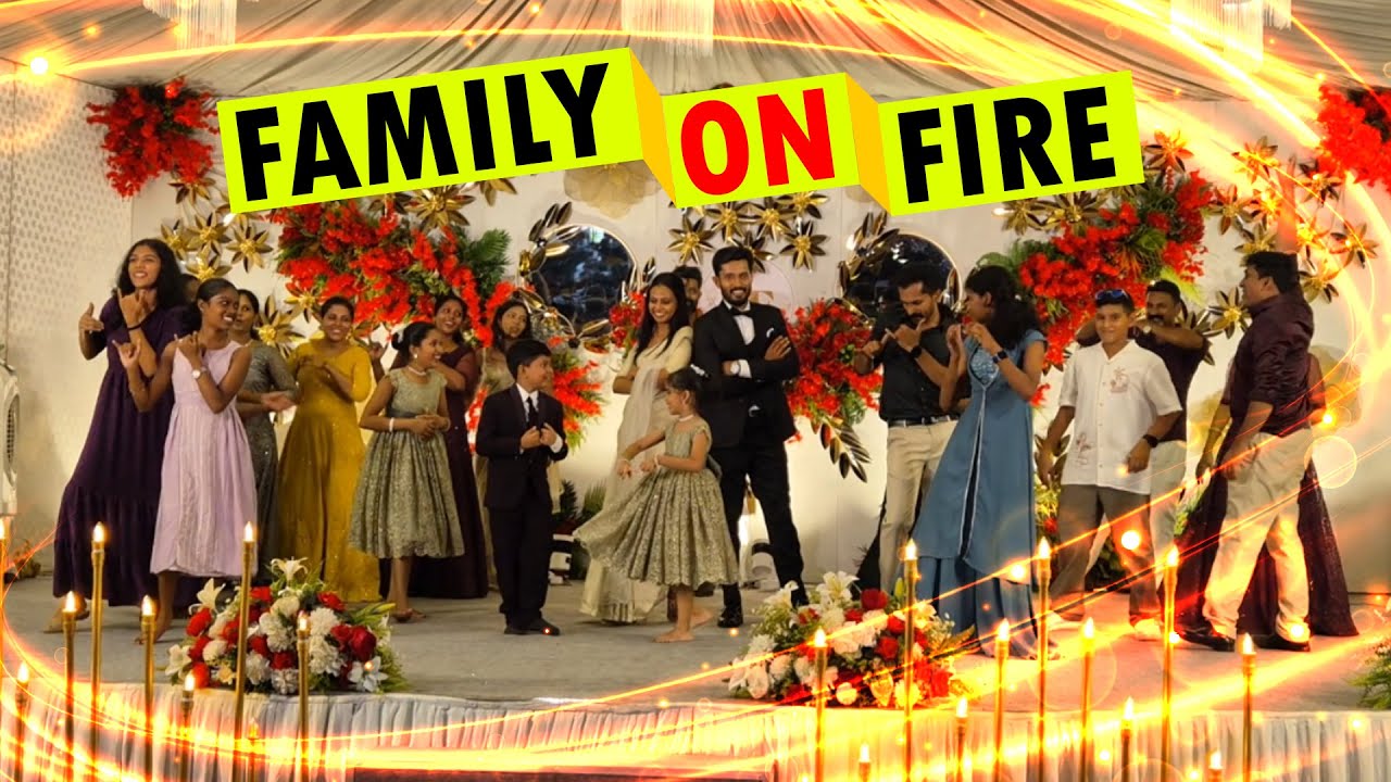 Family on Fire 🔥 | Epic Wedding Dance of Dr. Shiffin & Elza 💃✨ #sharonkj