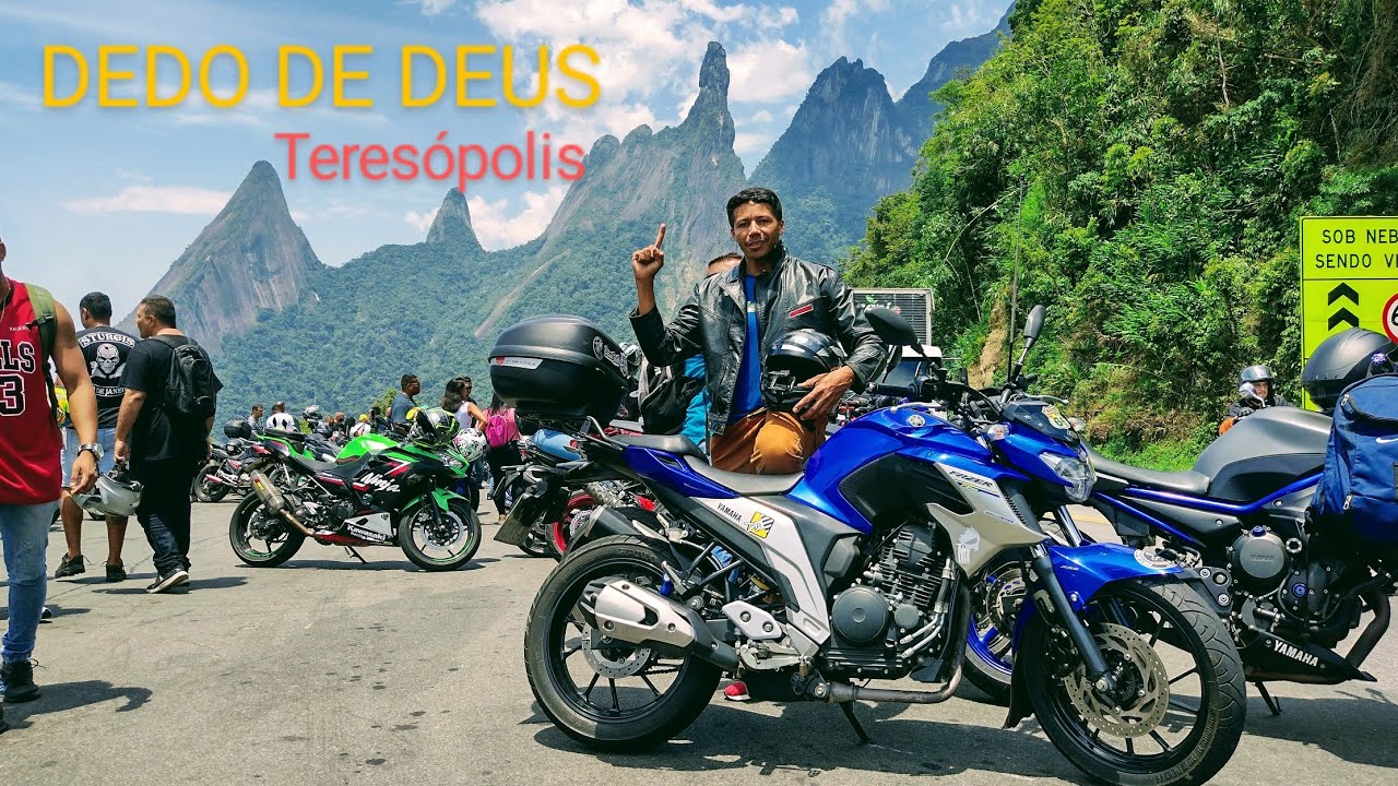 Segunda viagem com minha moto nova para *Teresópolis!* ⛰ 😍 🙌🏼 #teresopolis #dedodedeus #viagem