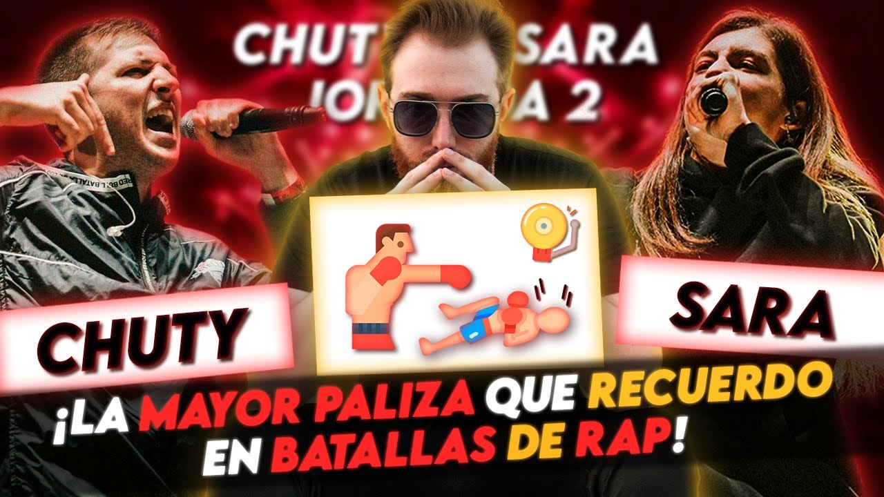 ¡LA MAYOR PALIZA QUE RECUERDO EN BATALLAS DE RAP! | CHUTY VS SARA SOCAS FMS ESPAÑA J2