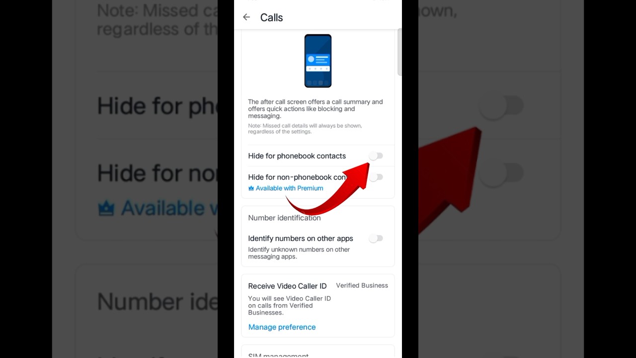 Truecaller hide for phonebook contact on karna | Truecaller contact hide karna #trucaller