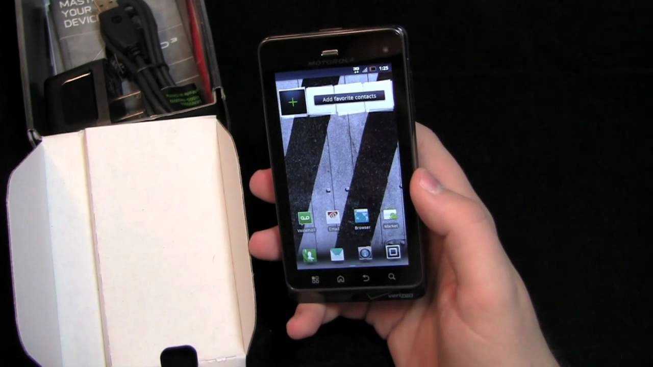 Motorola DROID 3 Unboxing