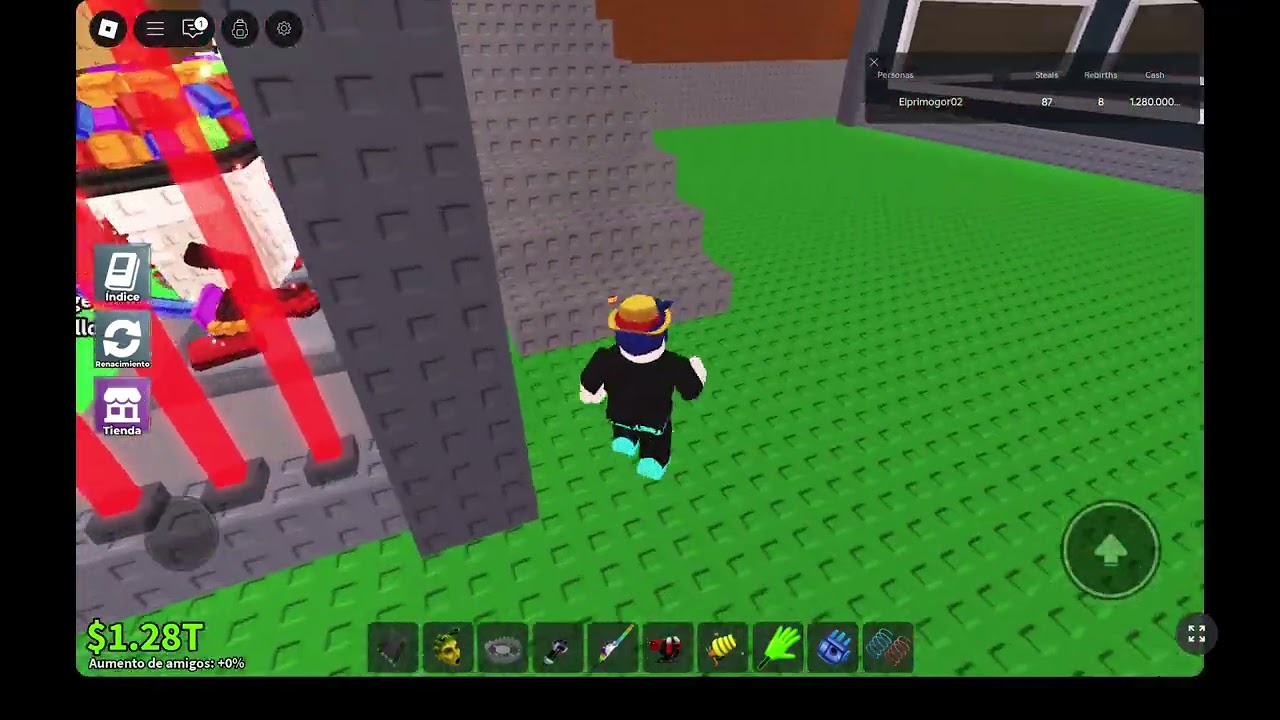 Abriendo lucky blocks 