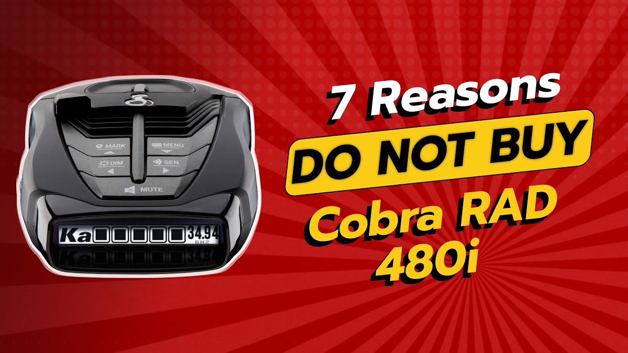 DON'T BUY Cobra RAD 480i BEFORE WATCHING THIS VIDEO! ⚠️🚨 (7 Reasons)