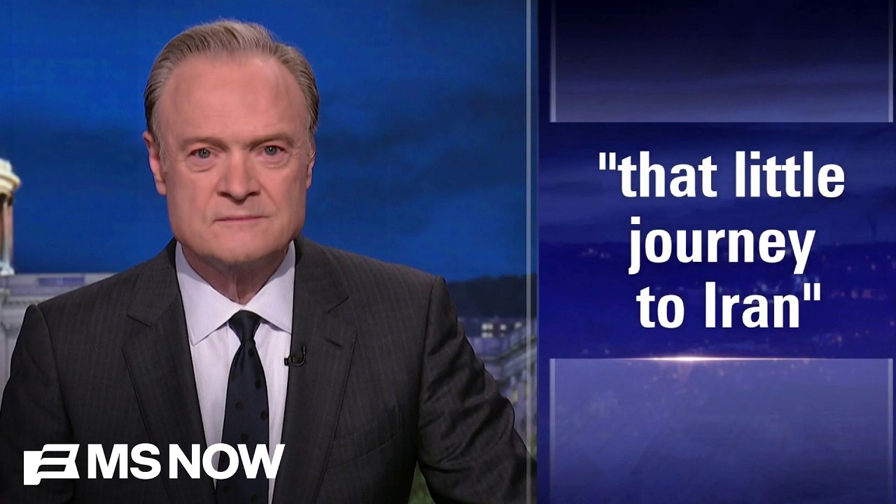 Lawrence: Trump failed to explain his war, disgraced military calling it 'a little journey to Iran'