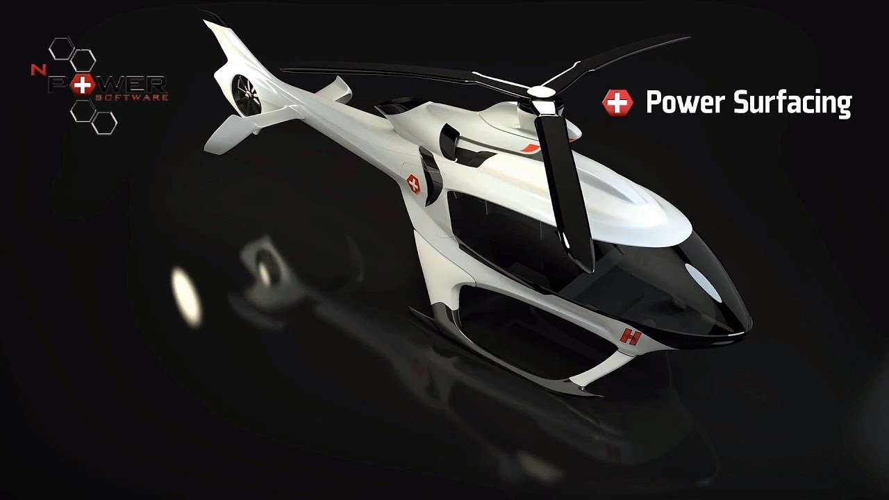 Modeling a Concept Helicopter | Solidworks