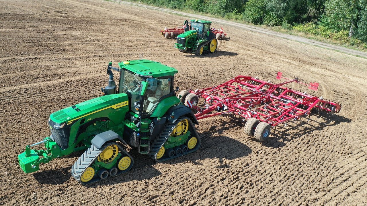 L'AMÉRIQUE DÉBARQUE EN BELGIQUE ! 5X New John Deere | 8RX, RT & R | 2x 7R !