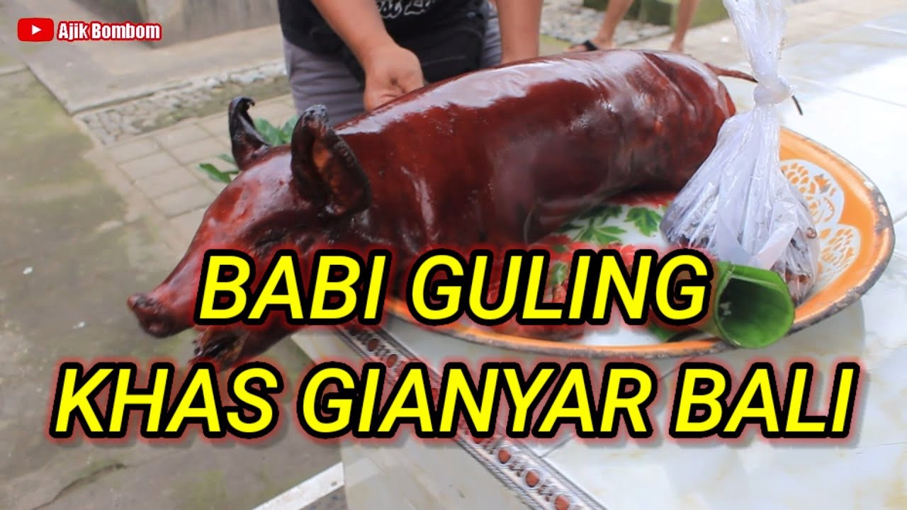 PROSES TIP Cara Buat ❗BABI GULING❗ RECIPE KHAS GIANYAR BALI Maknyus Bergonjos