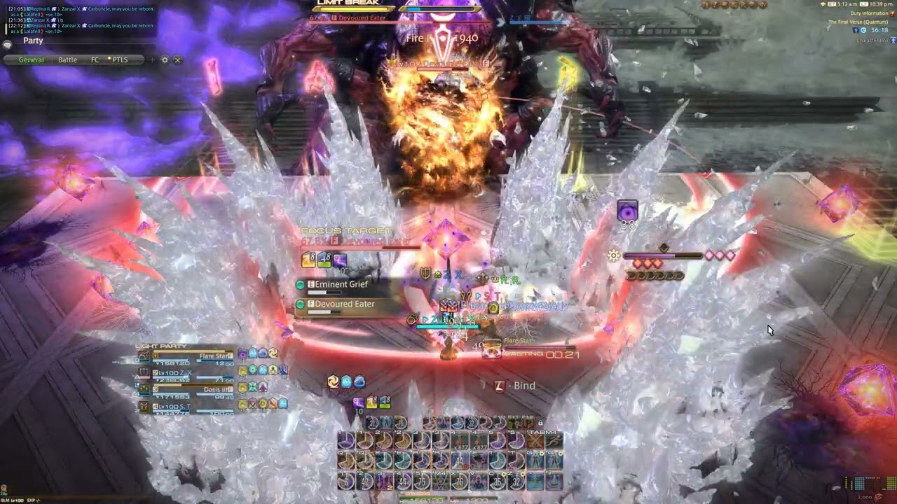 [FFXIV] The Final Verse (Quantum 40) - Black Mage (BLM) POV