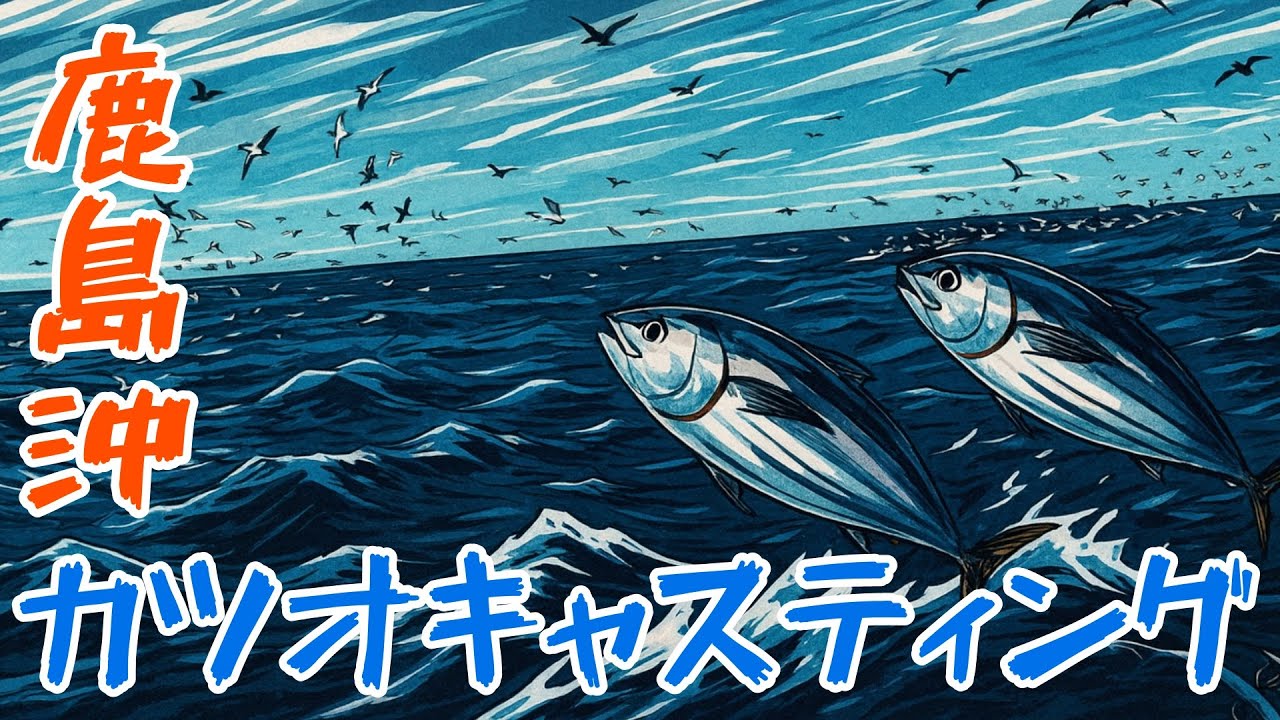 2025年9月中旬カツオキャスティングin鹿島沖・後編