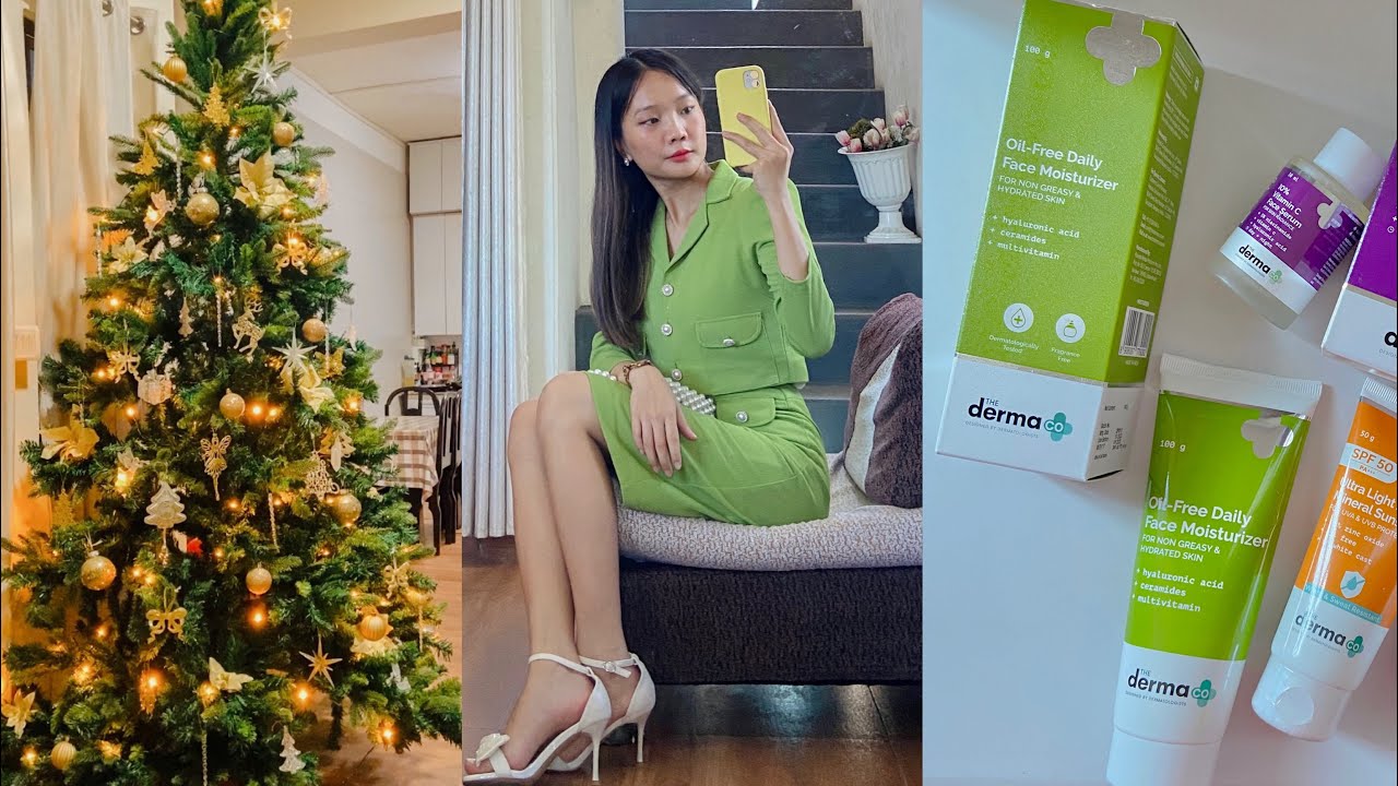 Готовлюсь к Рождеству🎄 Мой уход за кожей с Derma Co 🌼 | Жизнь в Айзале, Мизорам 🇮🇳