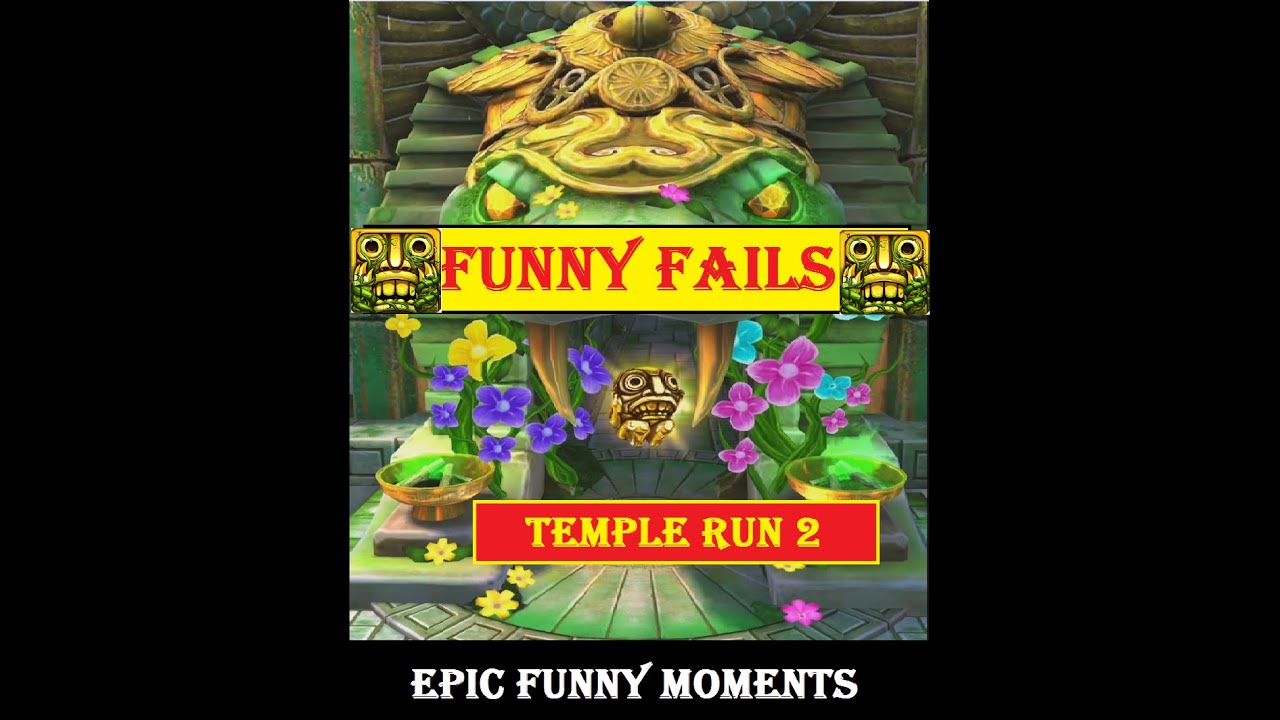 Temple Run 2 New Map Blooming Sands Funny Fails with Slow Death | Temple Run 2 Funny Moments