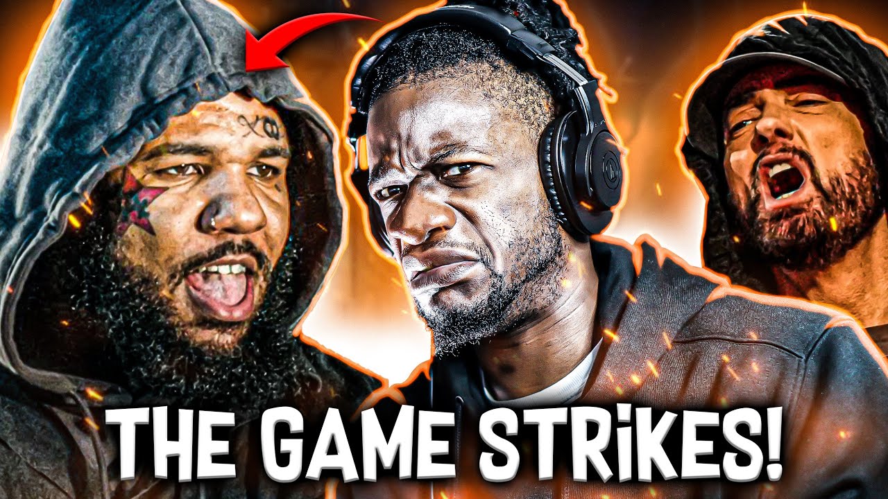 THE GAME VS EMINEM HAS BEGUN! | The Game - The Black Slim Shady (REACTION)