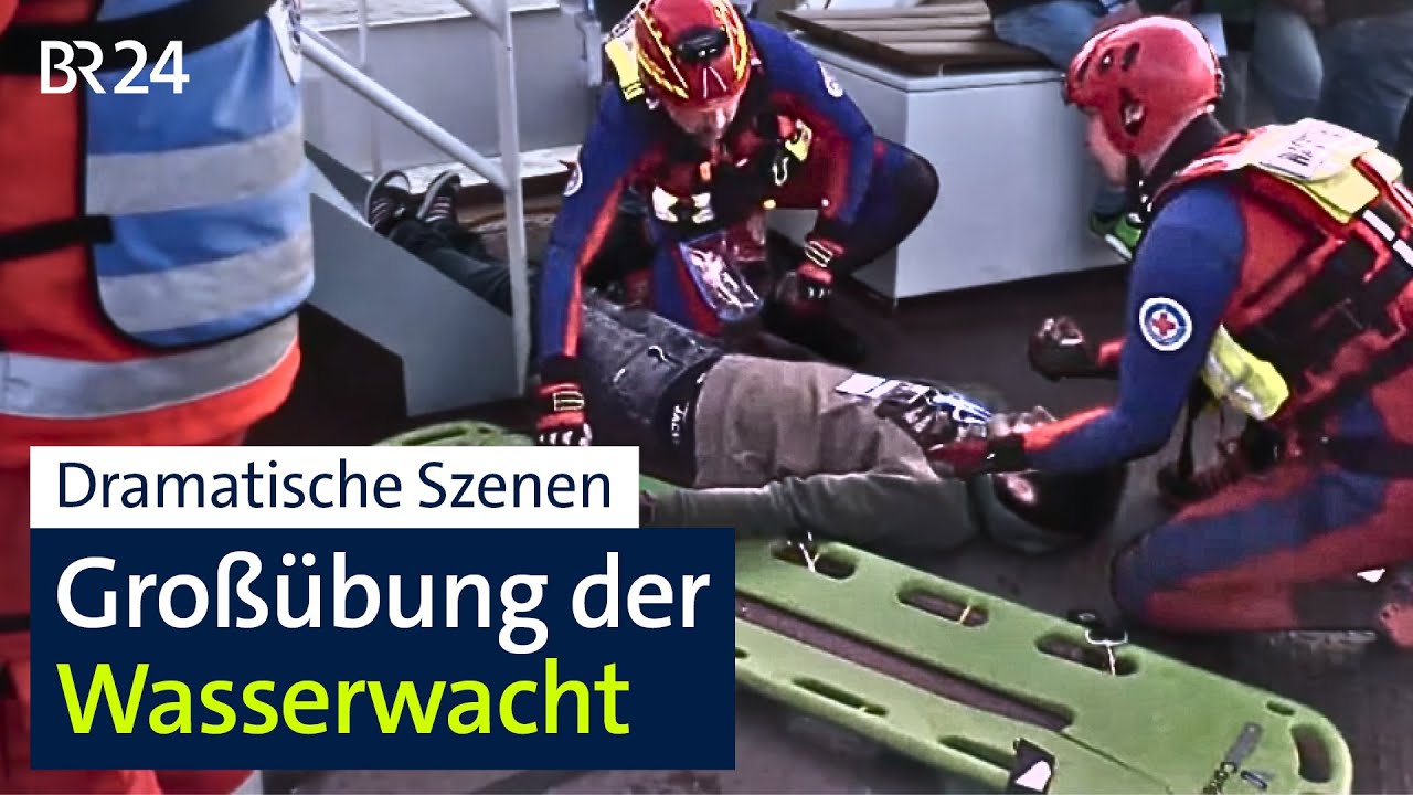 Deggendorf, Plattling: Die Wasserwachten im (Übungs-)Einsatz | Abendschau | BR24