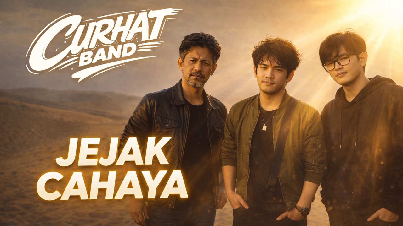 CURHAT BAND - JEJAK CAHAYA | Aku Mencintaimu Dengan Cara Paling Diam
