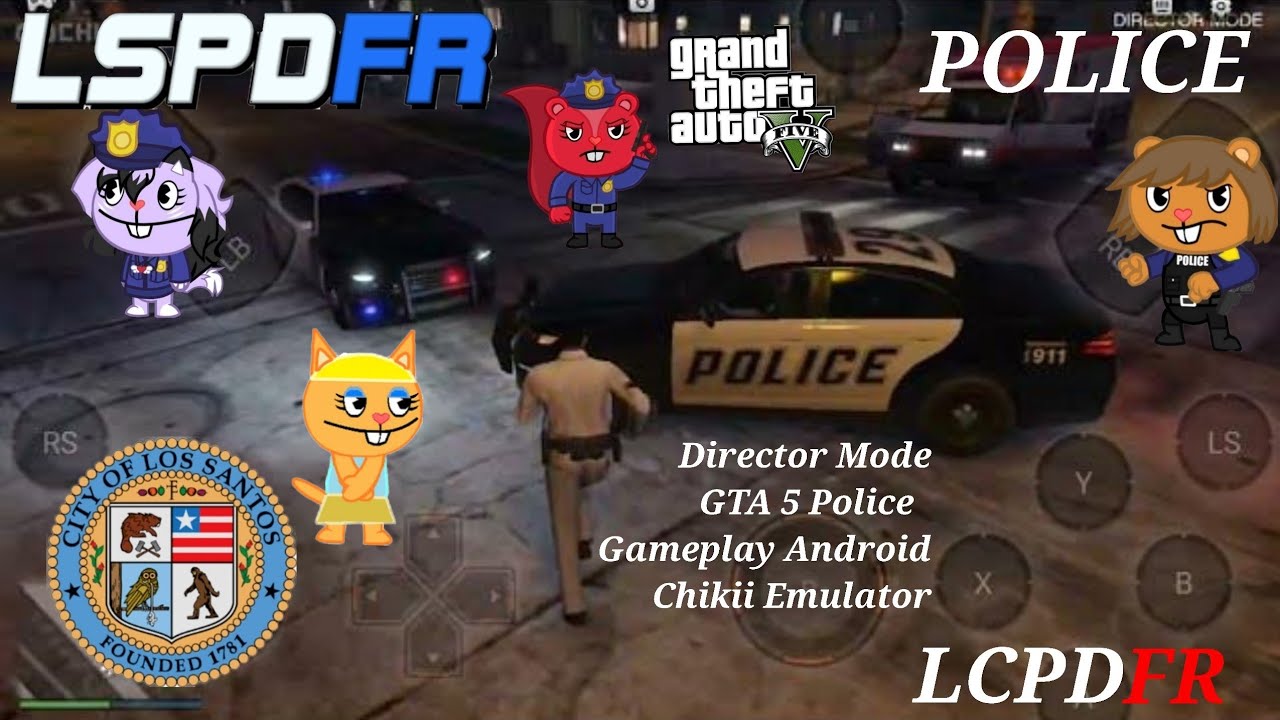 GTA V CHIKII - Playing As A POLICE OFFICER (Director Mode Highway Patrol & Sheriff) GAMEPLAY FULL HD