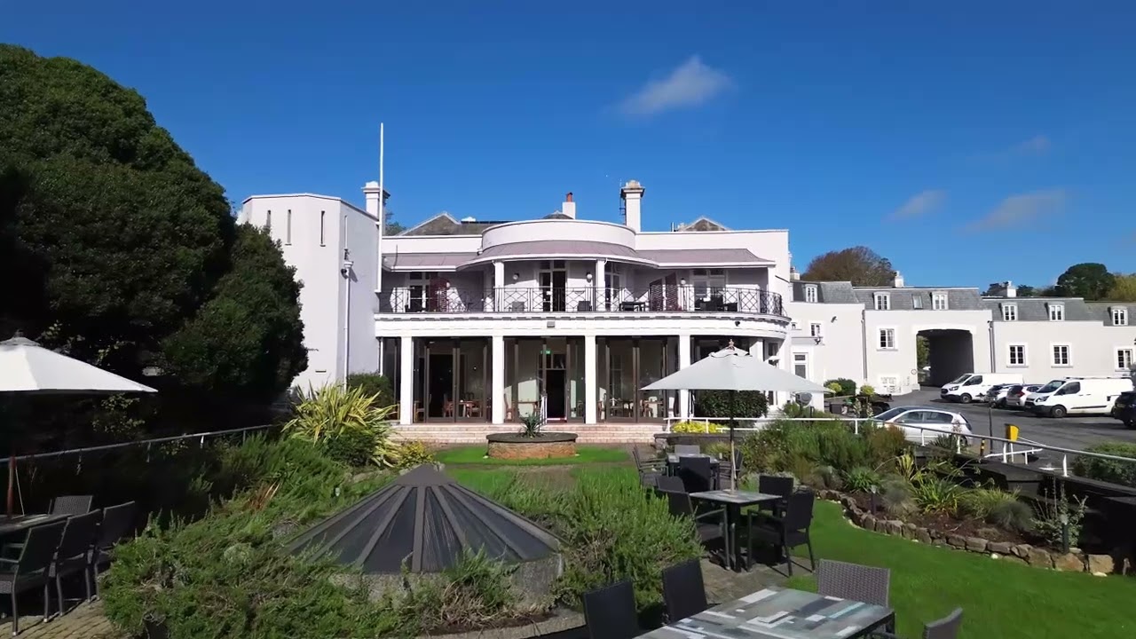 Cliffden Hotel Teignmouth Drone Video Autumn 2024