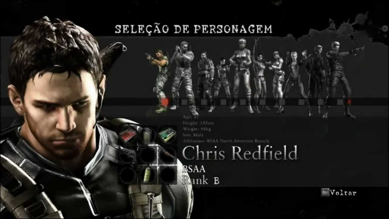Resident Evil 5 - Armas Infinitas e Trajes Especiais
