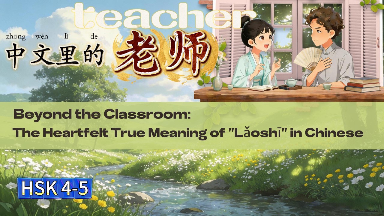 HSK4-5 What if everyone you meet is your teacher?如果你遇见的每一个人，都是你的老师呢？